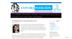 Desktop Screenshot of contraposicion.org